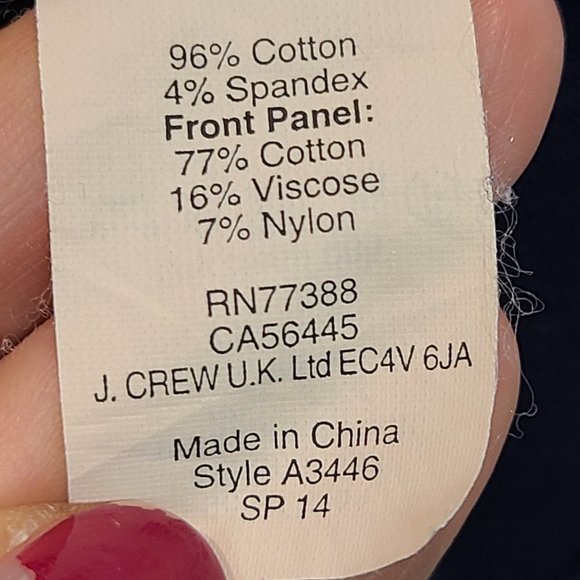 J Crew Dress Blue Short Sleeve Striped Front Womens 2 - Picture 5 of 6